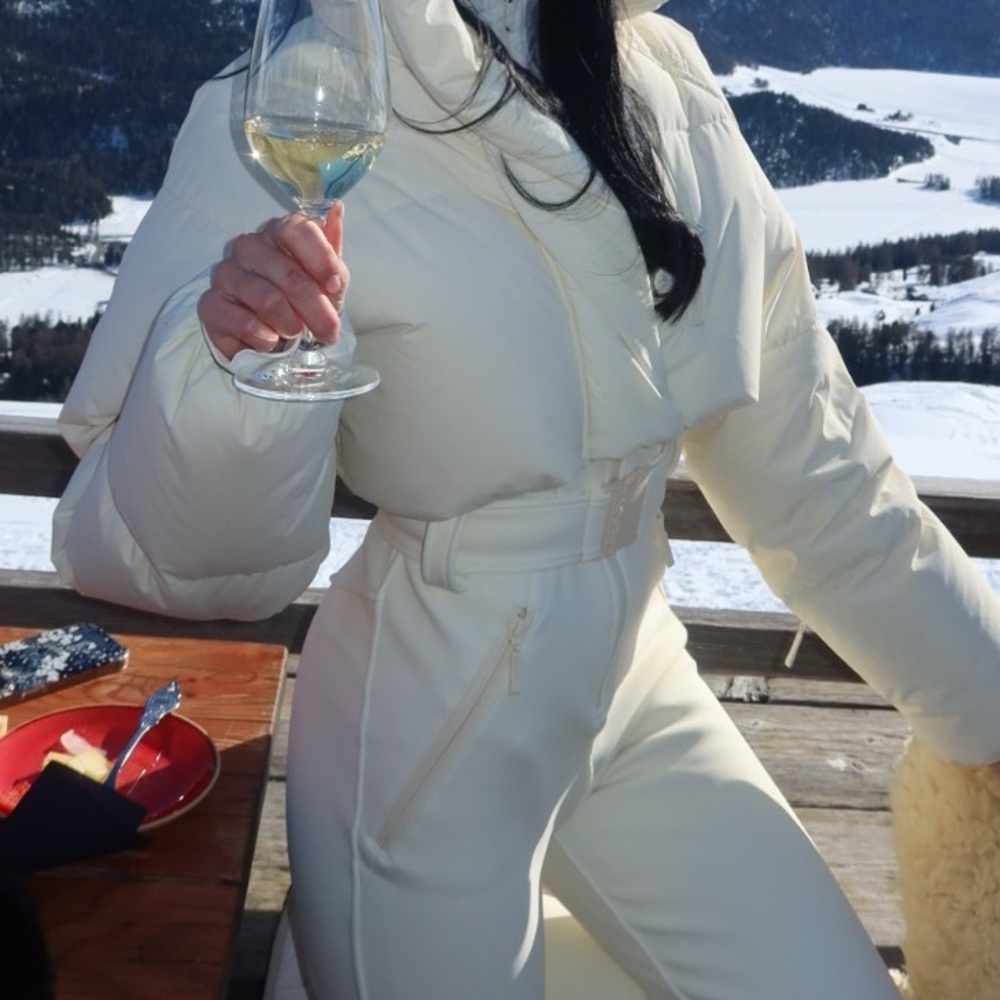 Cordova Myoko Cream Ski Suit